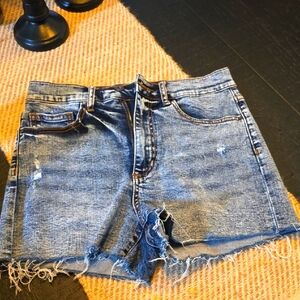 Altar'd State High Rise Jean‎ Shorts